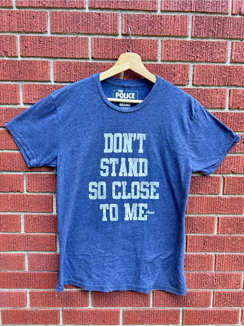 The Police Don’t Stand So Close To Me Band Graphic T-Shirt Men’s Medium
